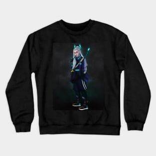 Cyberpubk Samurai Geralt Crewneck Sweatshirt